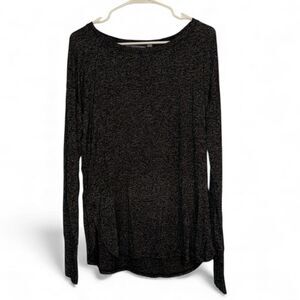 Women’s athleta charcoal gray lightweight long sleeve active top rn 54023 medium